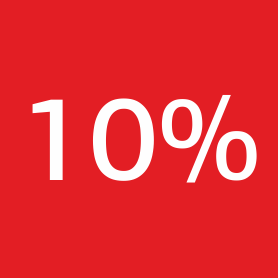 10%